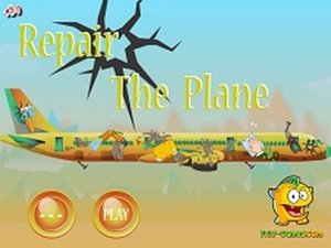 Kids Plane Cleanup Puzzle