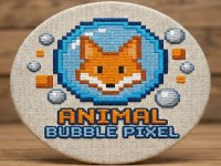 Pixel Animal Shape Puzzle