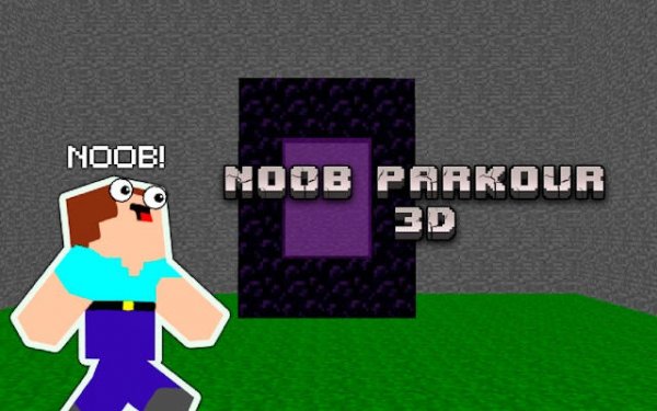Noob Parkour 3D - Extreme Runner Online Game