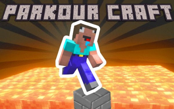 ParkourCraft - Pixel Parkour Runner Online Game