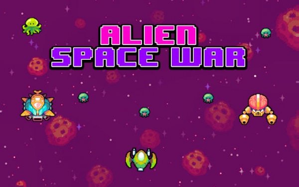 Alien Space War - Online Arcade Shooting Game