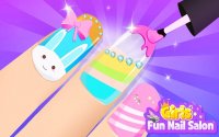 Girls Fun Nail Salon: Nail Art Makeover Online Game