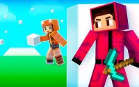 Hide and Seek in Block Craft: Portal Builder Online Game