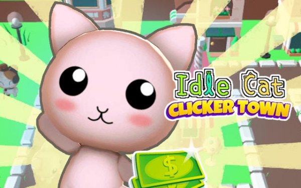 Idle Cat Town Clicker - Tap Tycoon Online Game