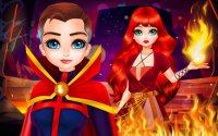 Lady Strange and Ruby Witch: Superhero Fashion Adventure Online Game