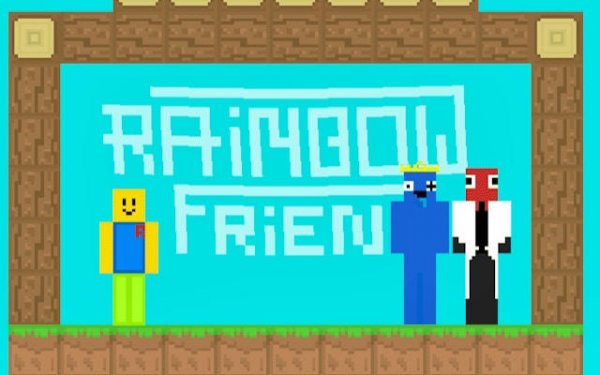 Noob vs Rainbow Friends: Monster Precision Fighter Online Game