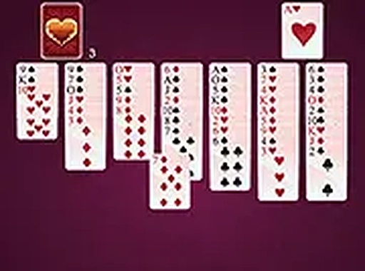 Ace of Hearts Solitaire Game