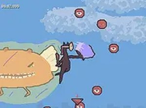 Horse with a Human Mask on a Tightrope Online Game
