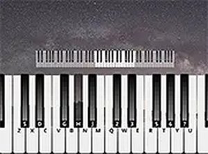 Virtual Piano Music Simulator