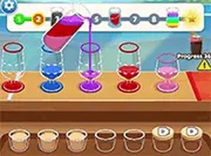 Drink Mix Puzzle Game