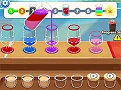 Drink Mix Puzzle Game