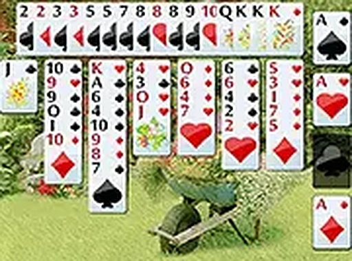 Flower Garden Solitaire Online Game