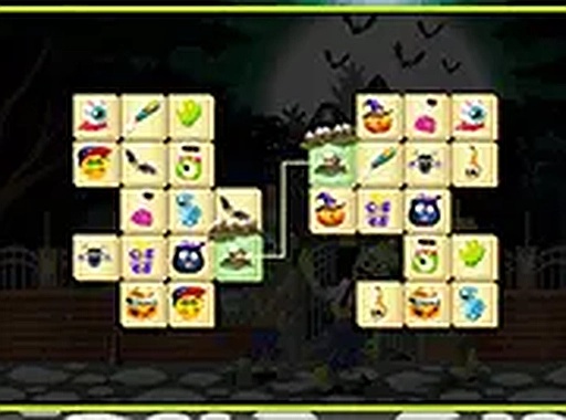 Halloween Link Puzzle Game