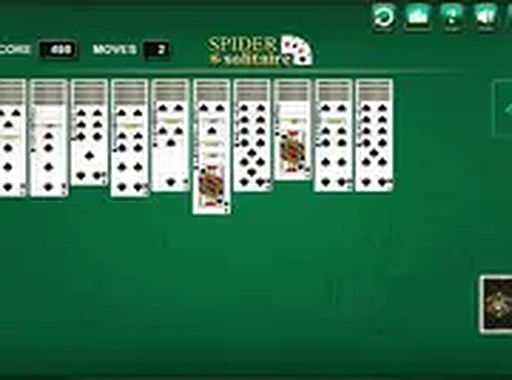 Spider Solitaire Online Puzzle Game