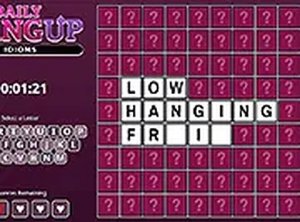 Daily HangUp Idioms Puzzle Game