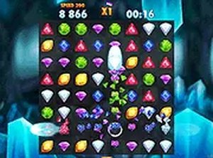 Diamond Rush Online Match 3 Puzzle Game