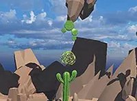 Desert Tumbleweed Flying Game