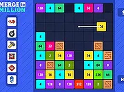 Merge to Million Puzzle Game