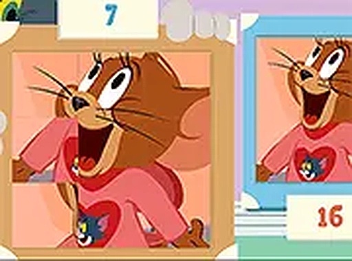 Tom and Jerry: Picture Jumble Puzzle Game