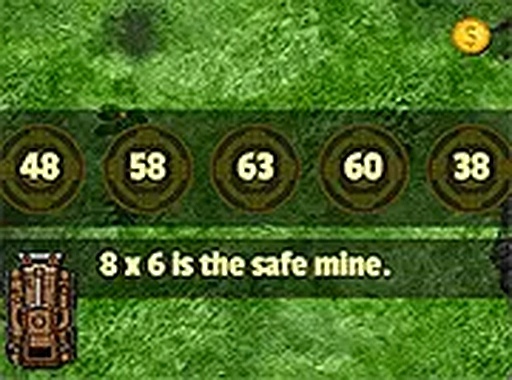 Math Tank Multiplication Online Game