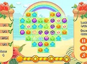Flower World Match 3 Puzzle Game