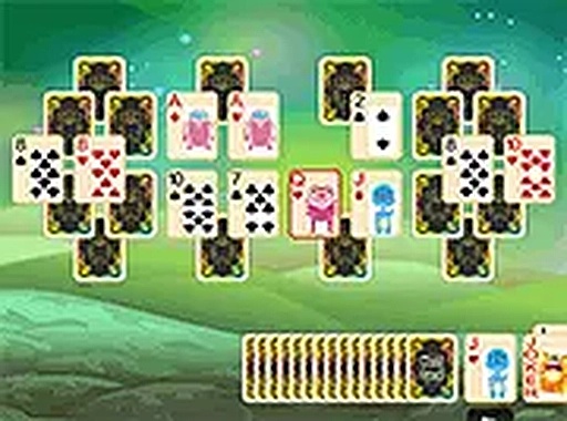 Alien Pyramid Solitaire Online Game